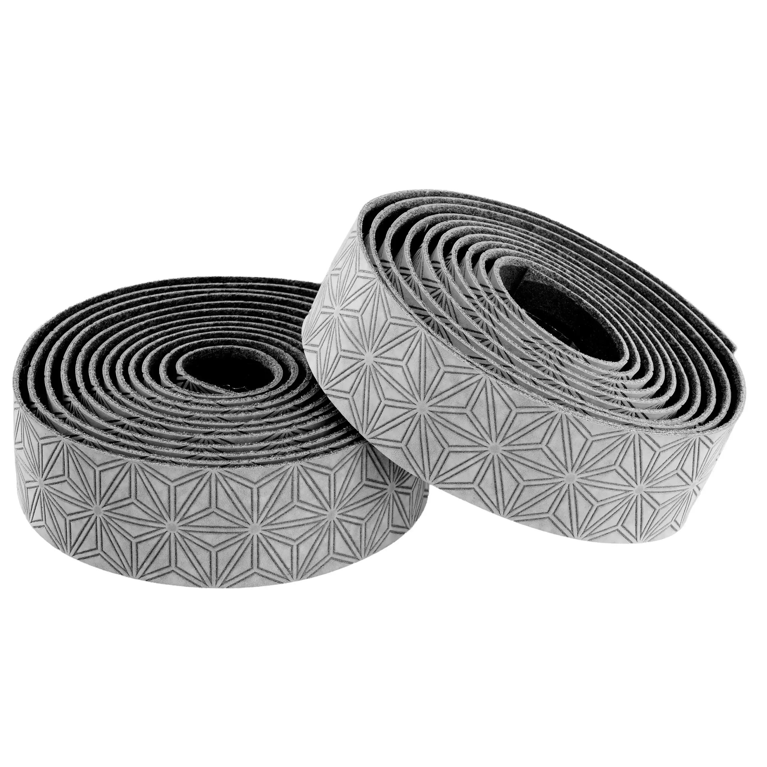 Supacaz Suede Gunmetal-Wielren stuurlint 7/9