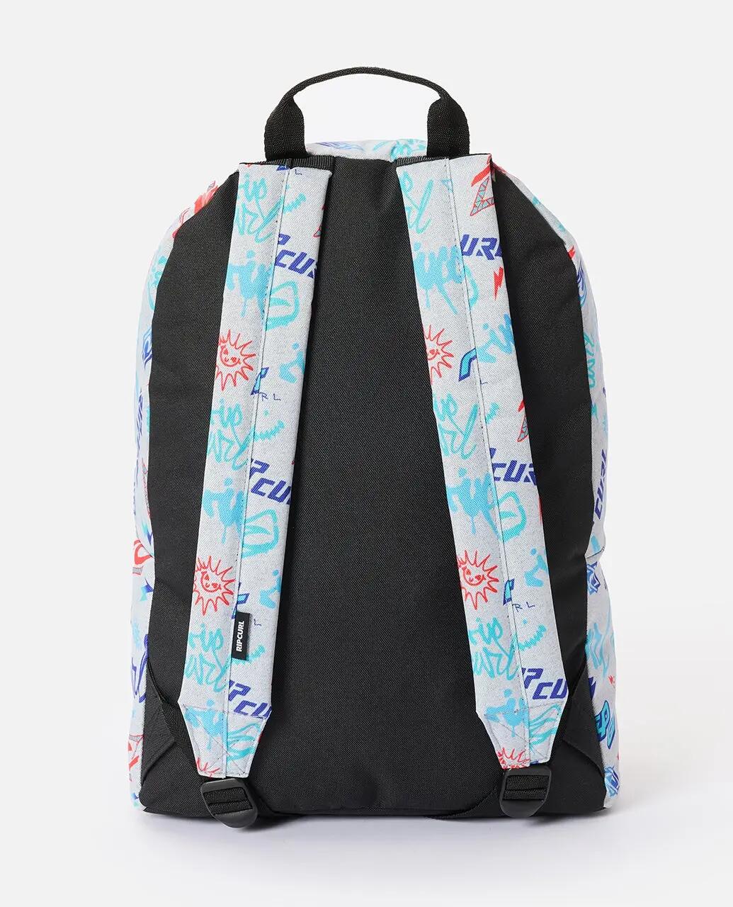 Sac à dos Garçon Dome 17L Back To School - Gris chiné 3/4