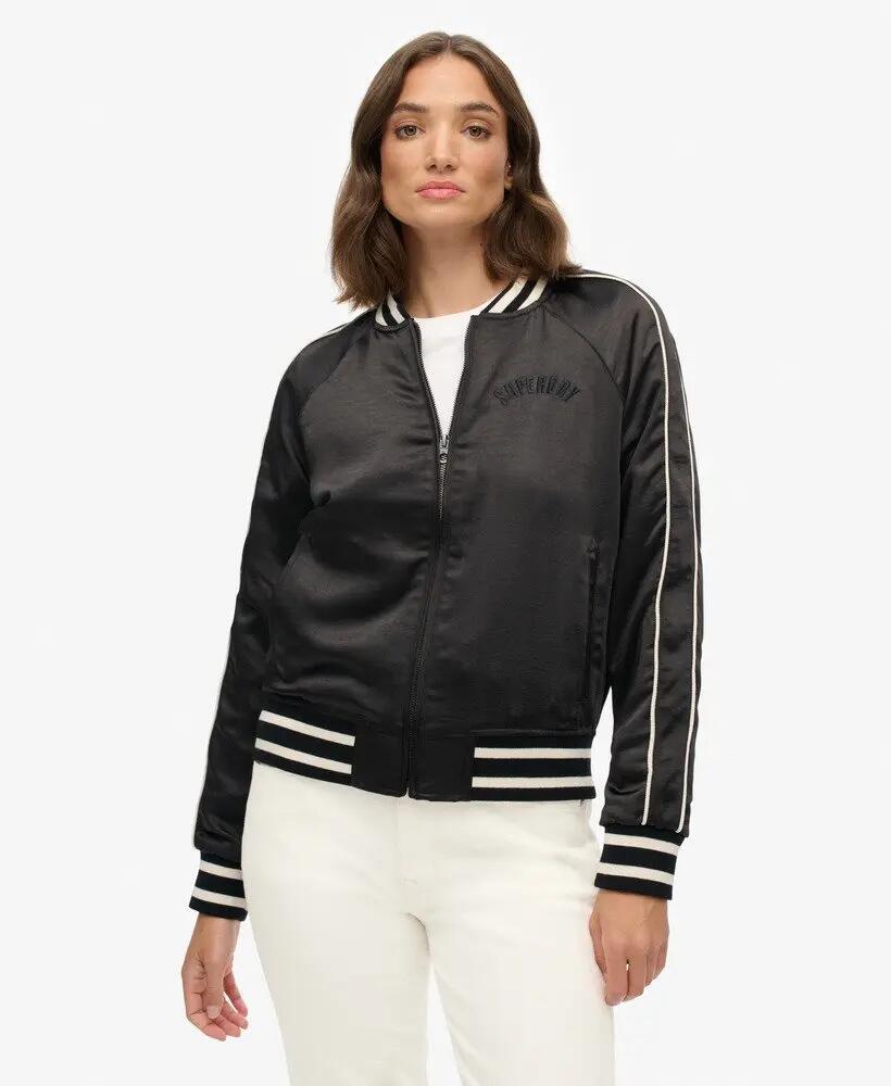superdry Bomber Suikajan bordado – Black 5/7