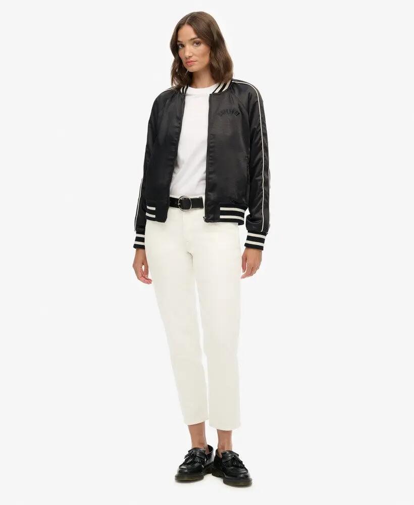 superdry Bomber Suikajan bordado – Black 3/7