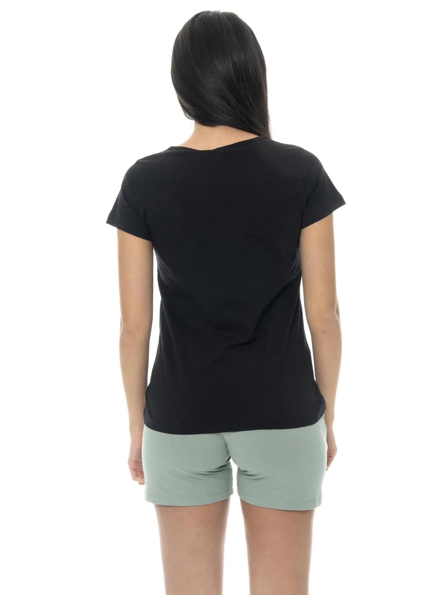T-shirt da donna a maniche corte Leone Basic 4/5