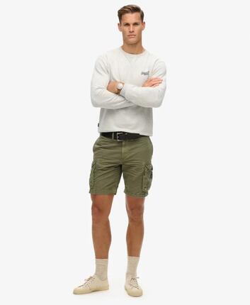 superdry Parachute Light Shorts — ripstop léger, style militaire – OPTIC