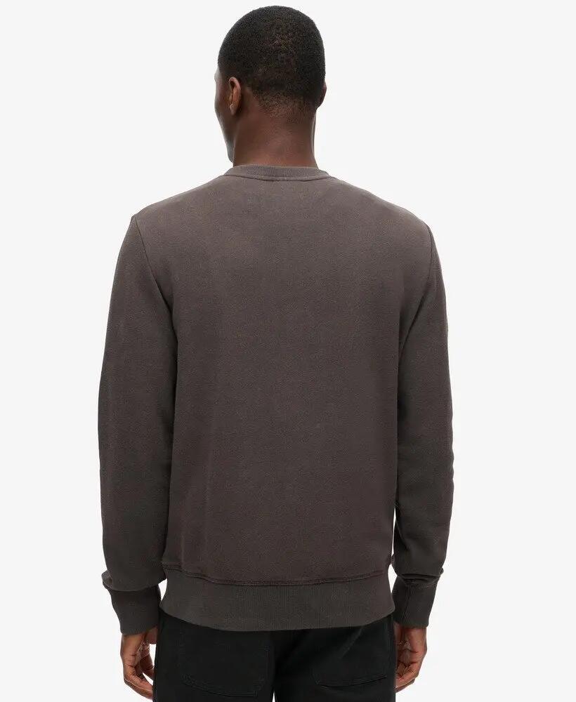 superdry Felpa Workwear Applique in cotone – CARBON BLACK 4/6