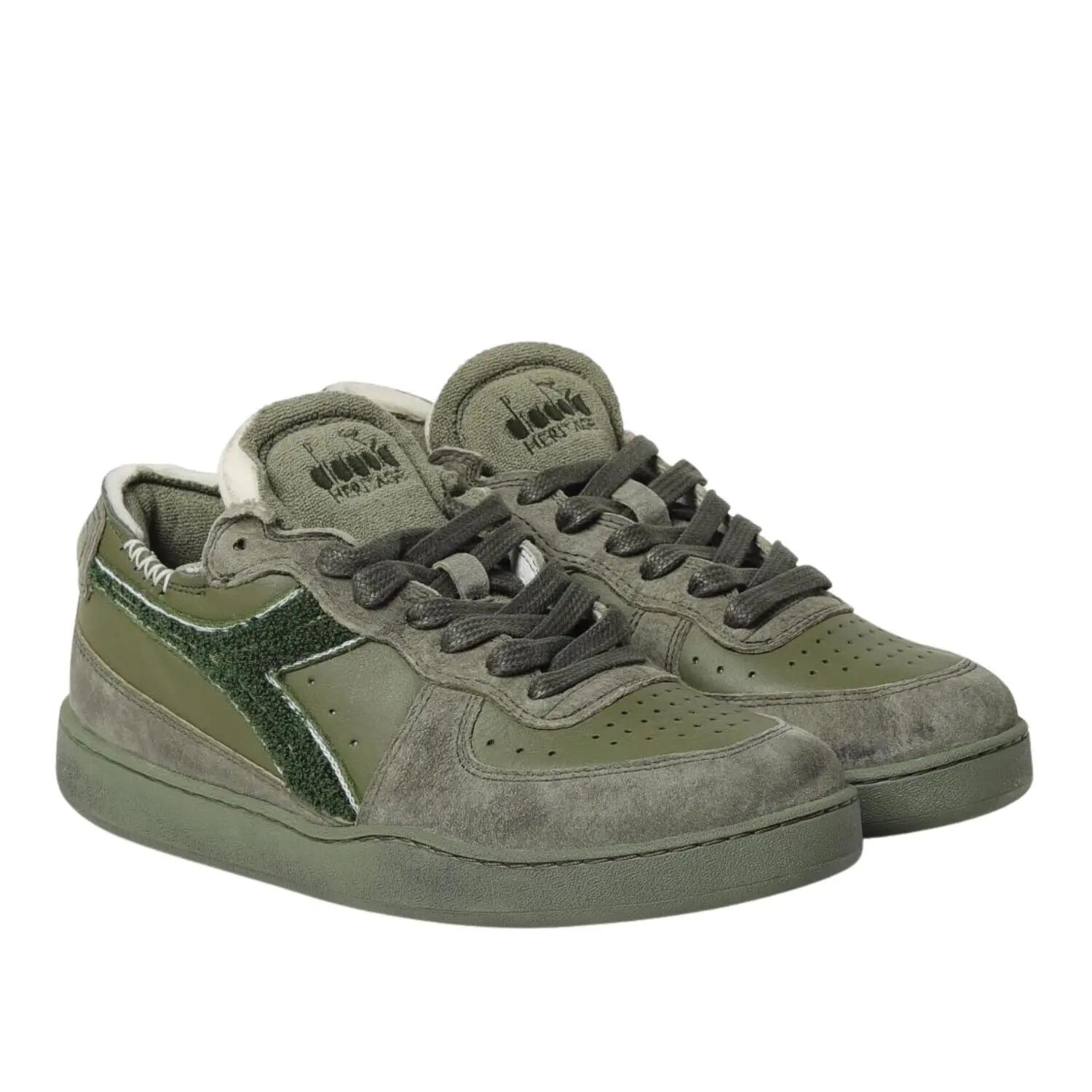 Buty do chodzenia damskie Diadora Mi Basket Row Cut Terry 2/3