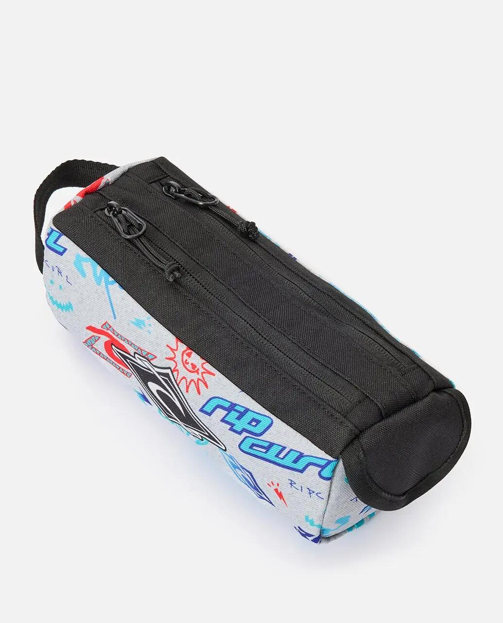 Trousse Garçon Back To School 2 compartiments - Gris clair 7/7