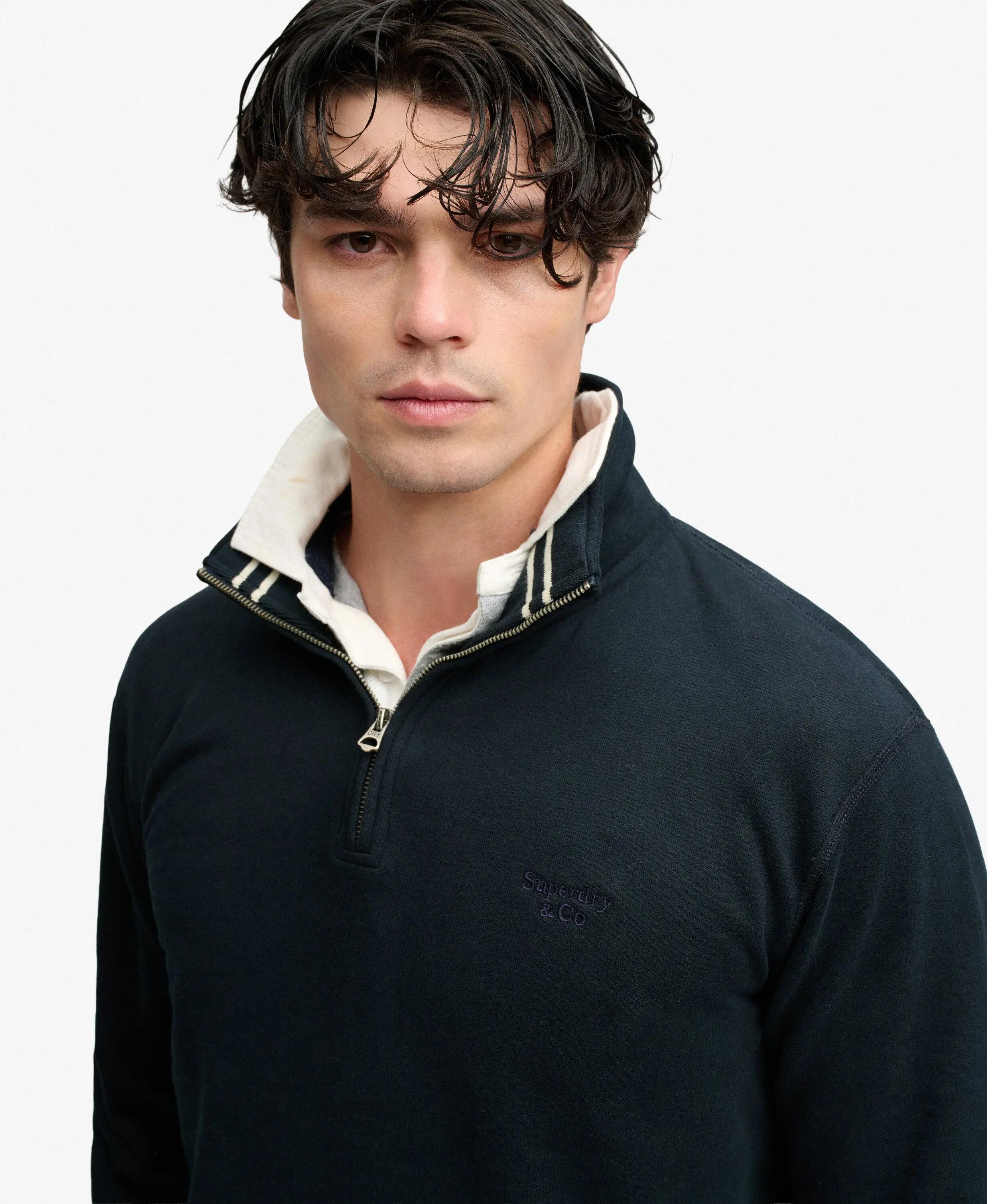 1/4 zip sweatshirt Superdry Essential Serif 4/7