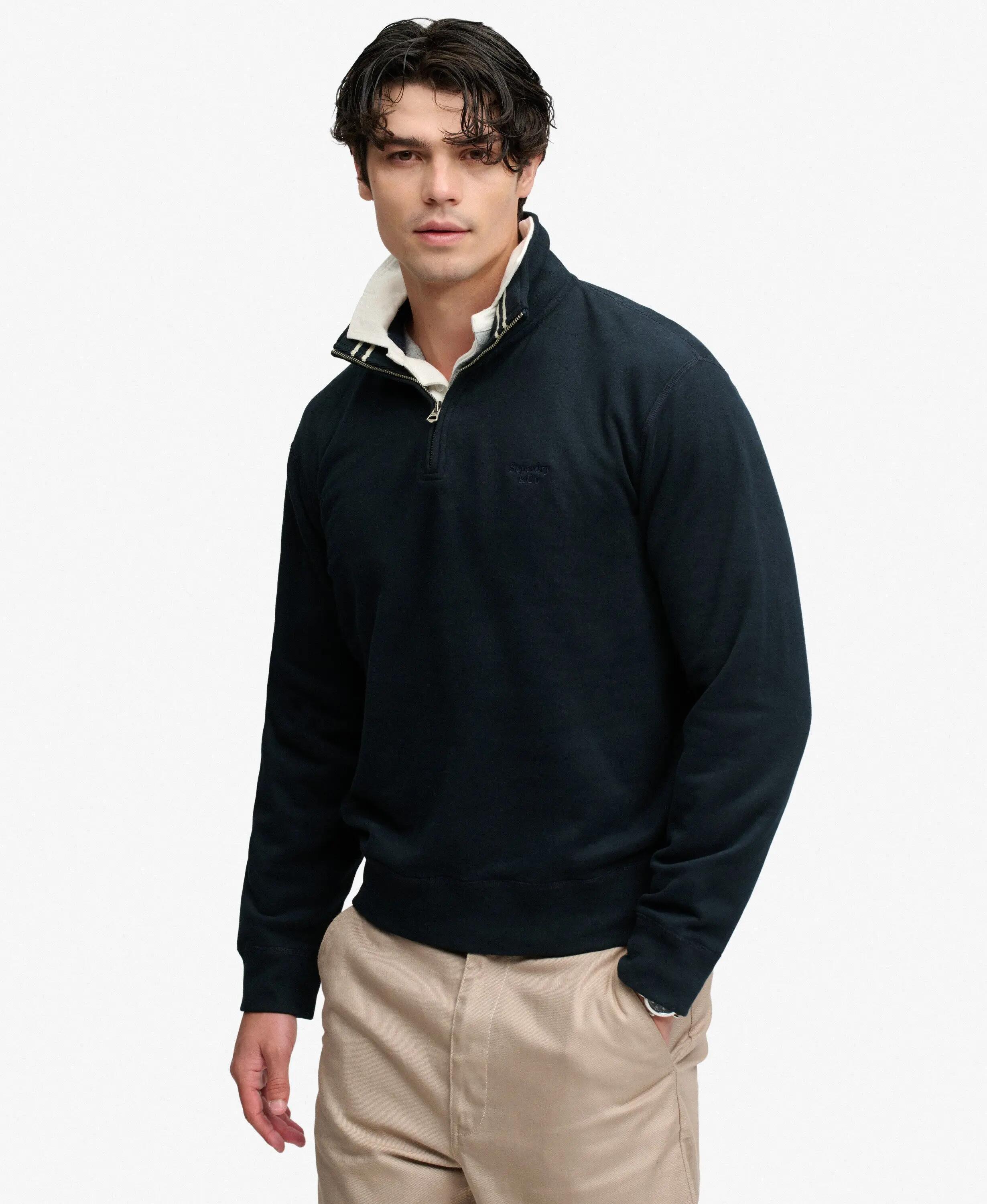 1/4 zip sweatshirt Superdry Essential Serif 2/7