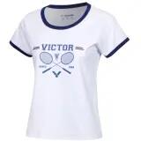 victor T-5502 VBC T-shirt donna 70% cotone 30% poliestere – 1998A Bright White 3/3