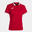 Polo Manga Corta Fútbol Mujer Joma Championship VI Rojo