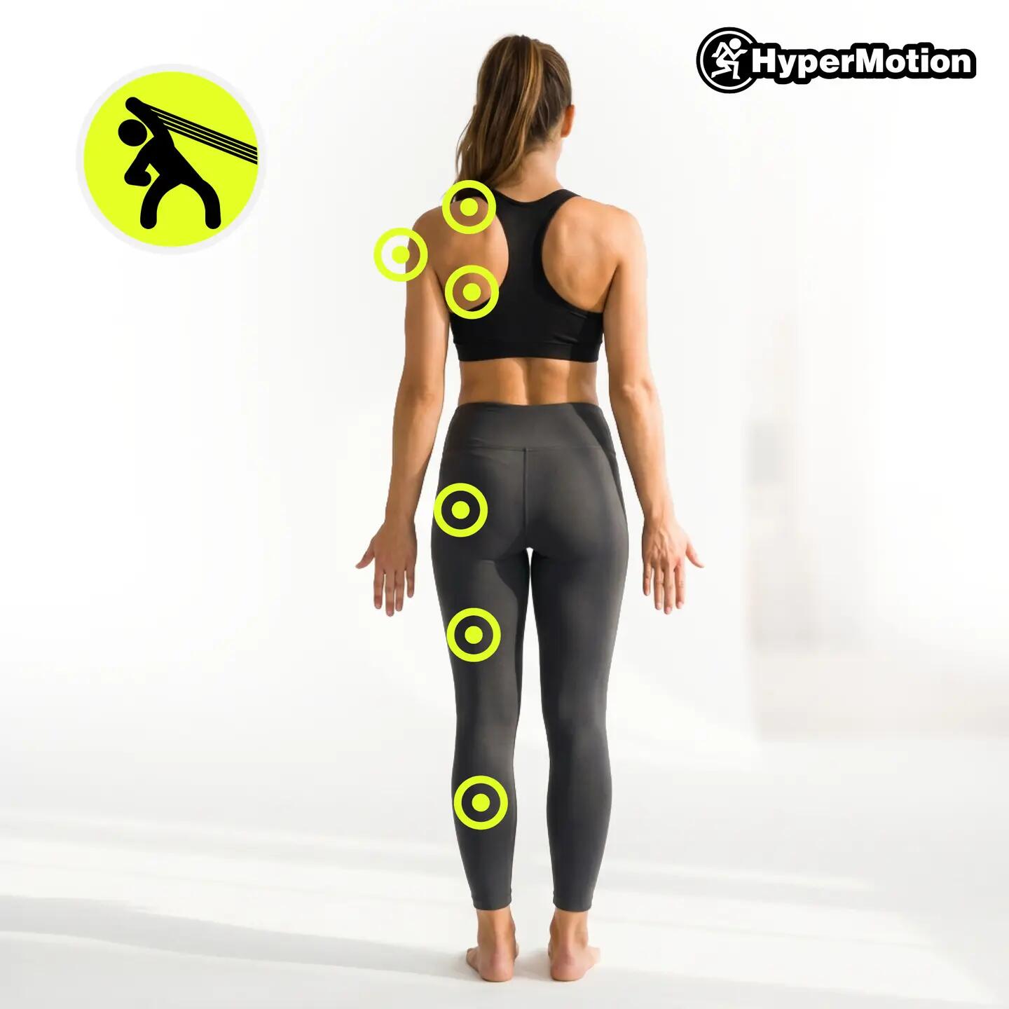 Set benzi HYPERMOTION 4,5–45 kg, full-body, 11 piese 8/15