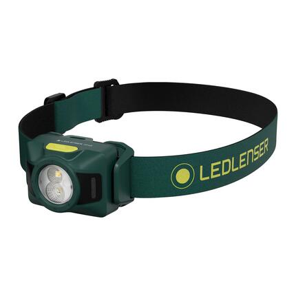Stirnlampe HF4R, wiederaufladbar, 650lm, Leuchtweite 130m, IP67, Forrest Green