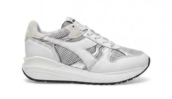 Baskets Diadora Venus Modern Mood pour femmes, sneakers classiques argentées