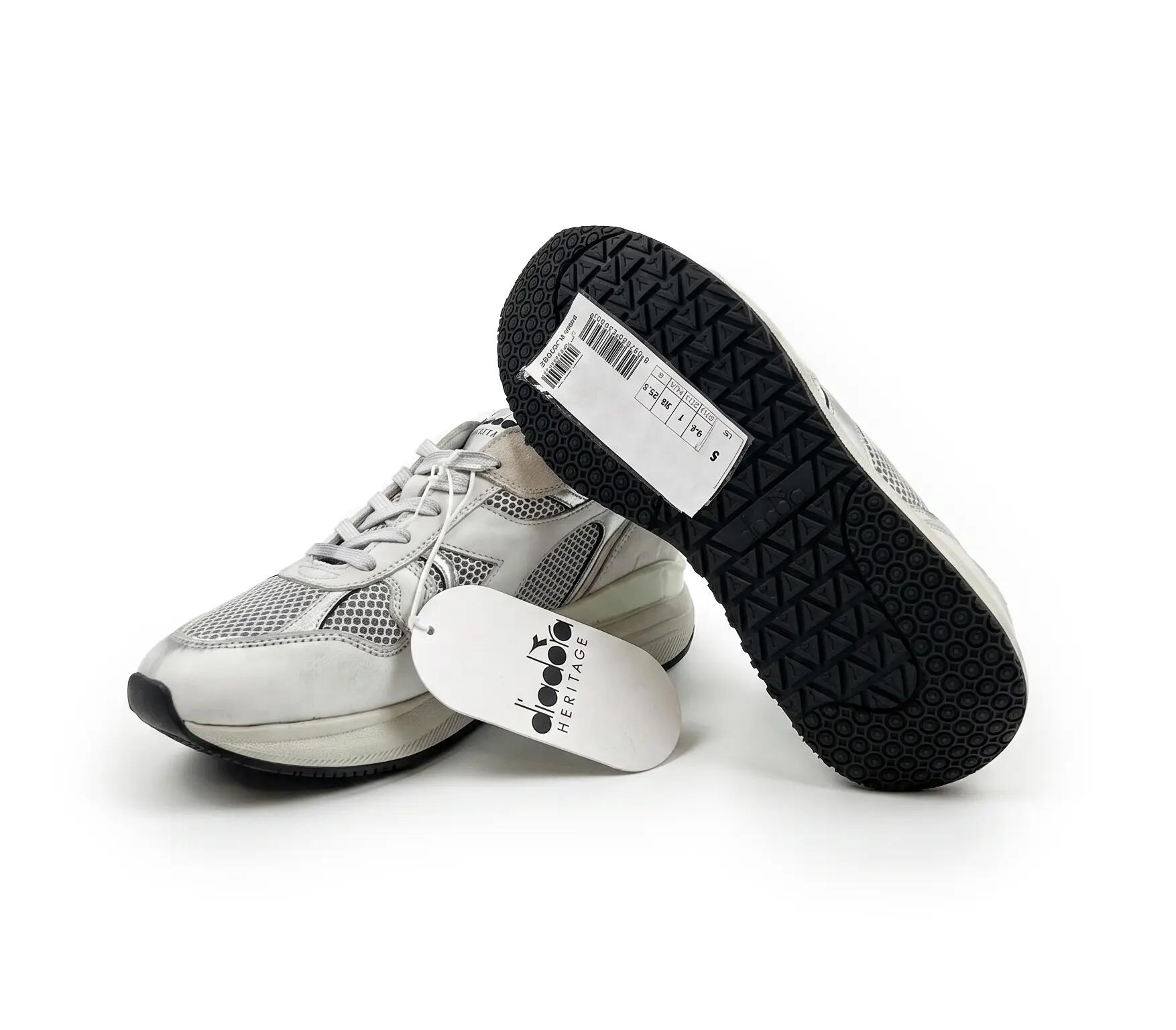 Baskets Diadora Venus Modern Mood pour femmes, sneakers classiques argentées 3/5