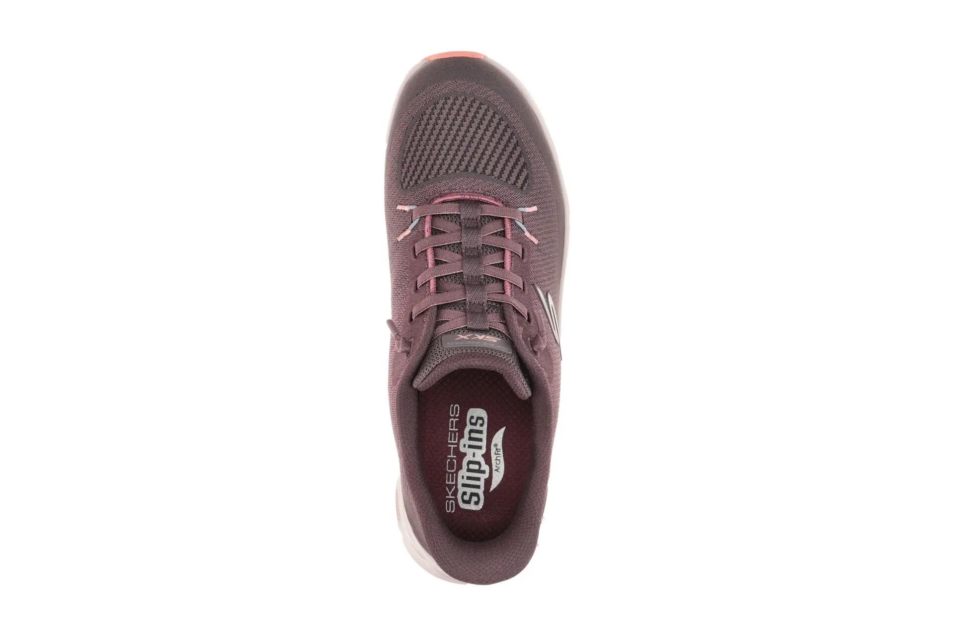 Skechers Arch Fit Damen Sneakers Schuhe lila grau GLIDE STEP 150730 6/7
