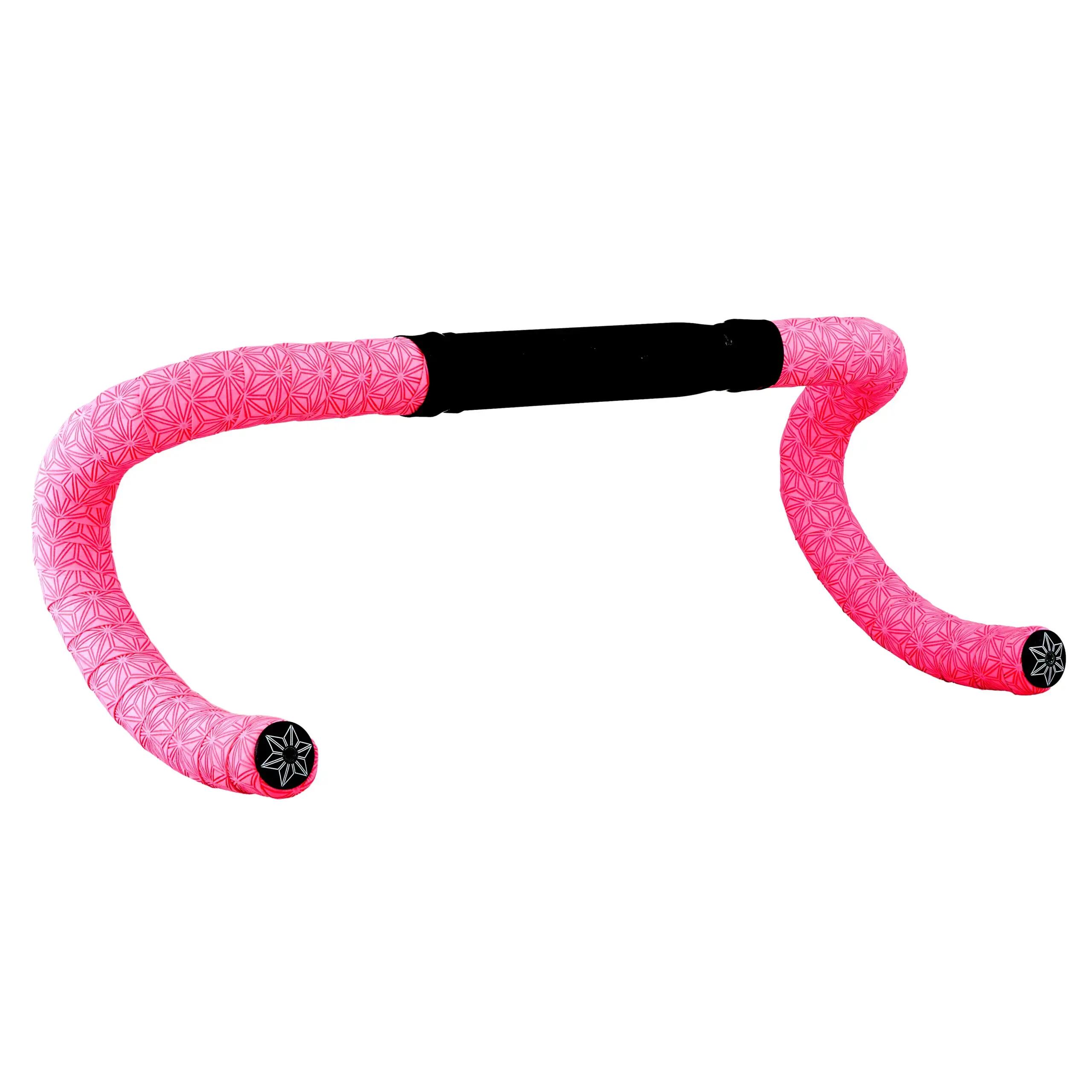 Supacaz Suede Neon Pink-Fita de guiador para bicicleta de estrada 3/9