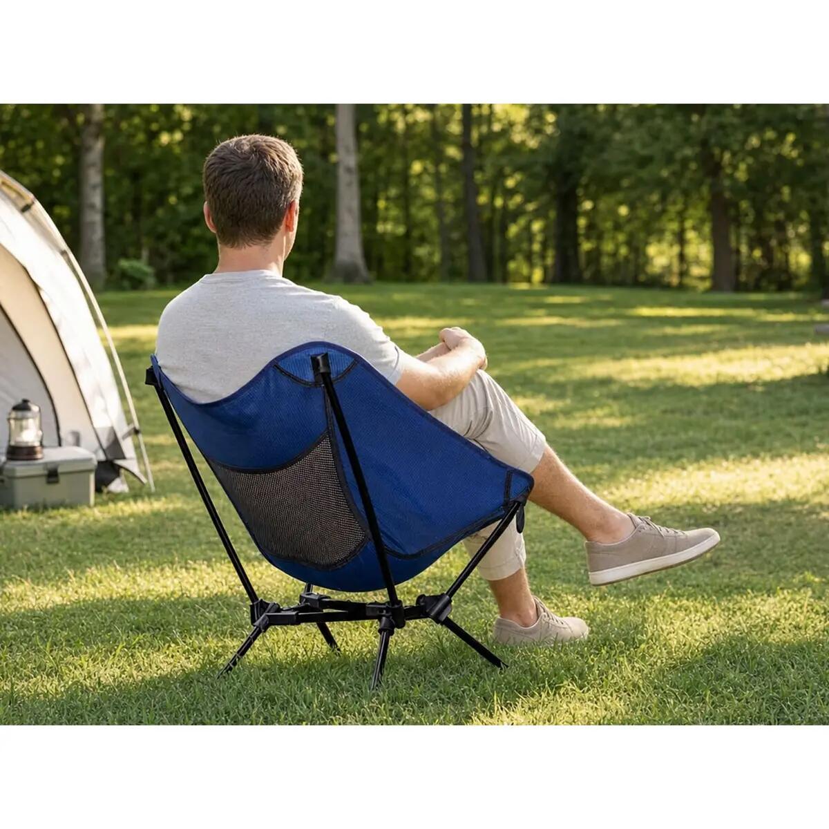 Campingstuhl Compact Mini - zusammenklappbar - ultraleicht 1,3 kg - max. 110 kg 6/13