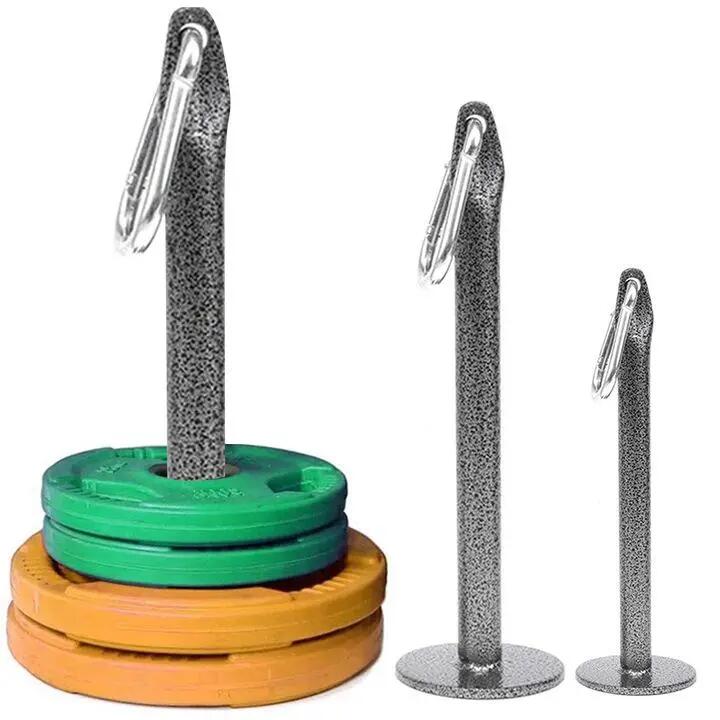 Rack à Haltères pour Barres et Disques, Acier Noir, Accessoire de Fitness 4/5