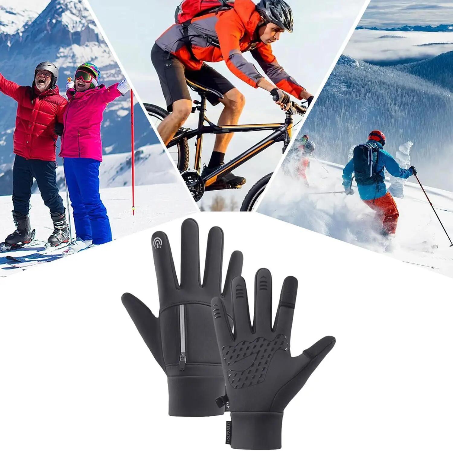 Gants d'hiver Femmes,Gants d'hiver Hommes | Envoyer des Mitaines Chaudes,Mitaine 4/6