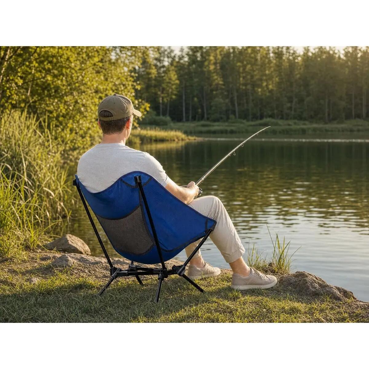 Campingstuhl Compact Mini - zusammenklappbar - ultraleicht 1,3 kg - max. 110 kg 2/13