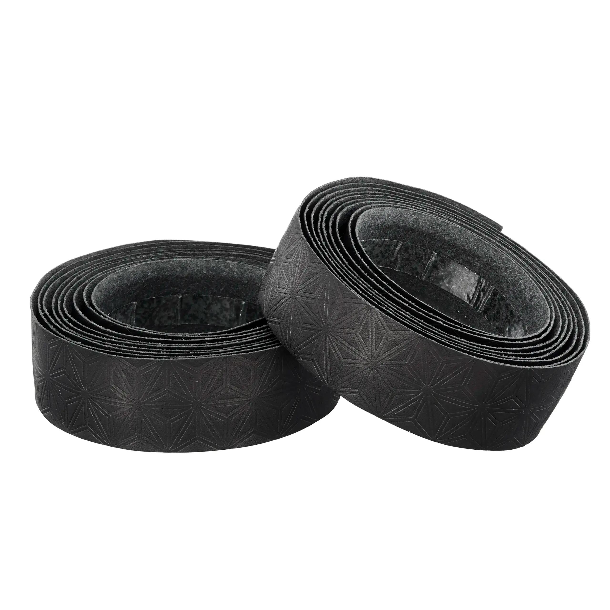 Supacaz Pure Leather Black-Wielren stuurlint 5/9