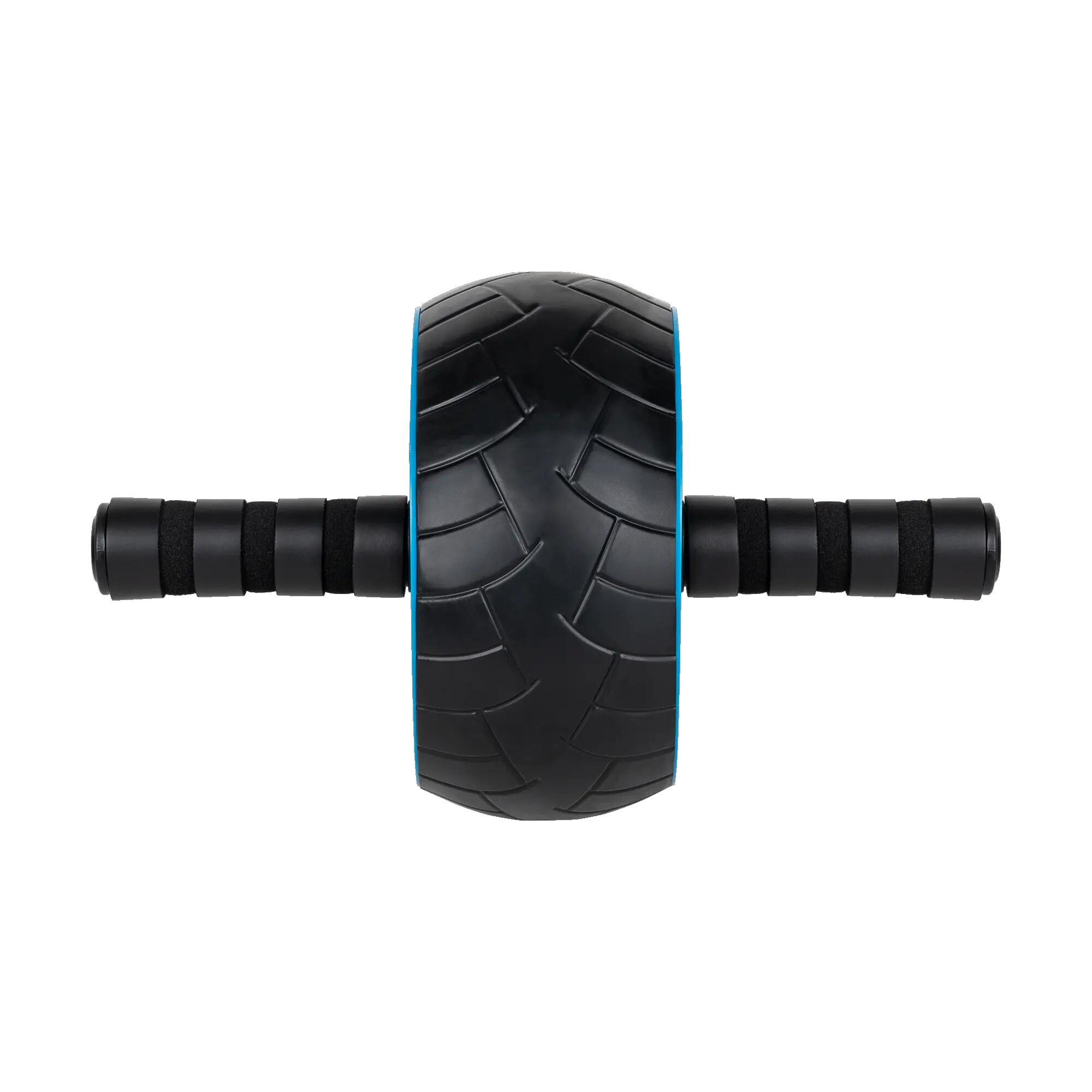 Kółko roller do ćwiczeń mięśni brzucha AB Wheel koło z matą Rebel 4/7