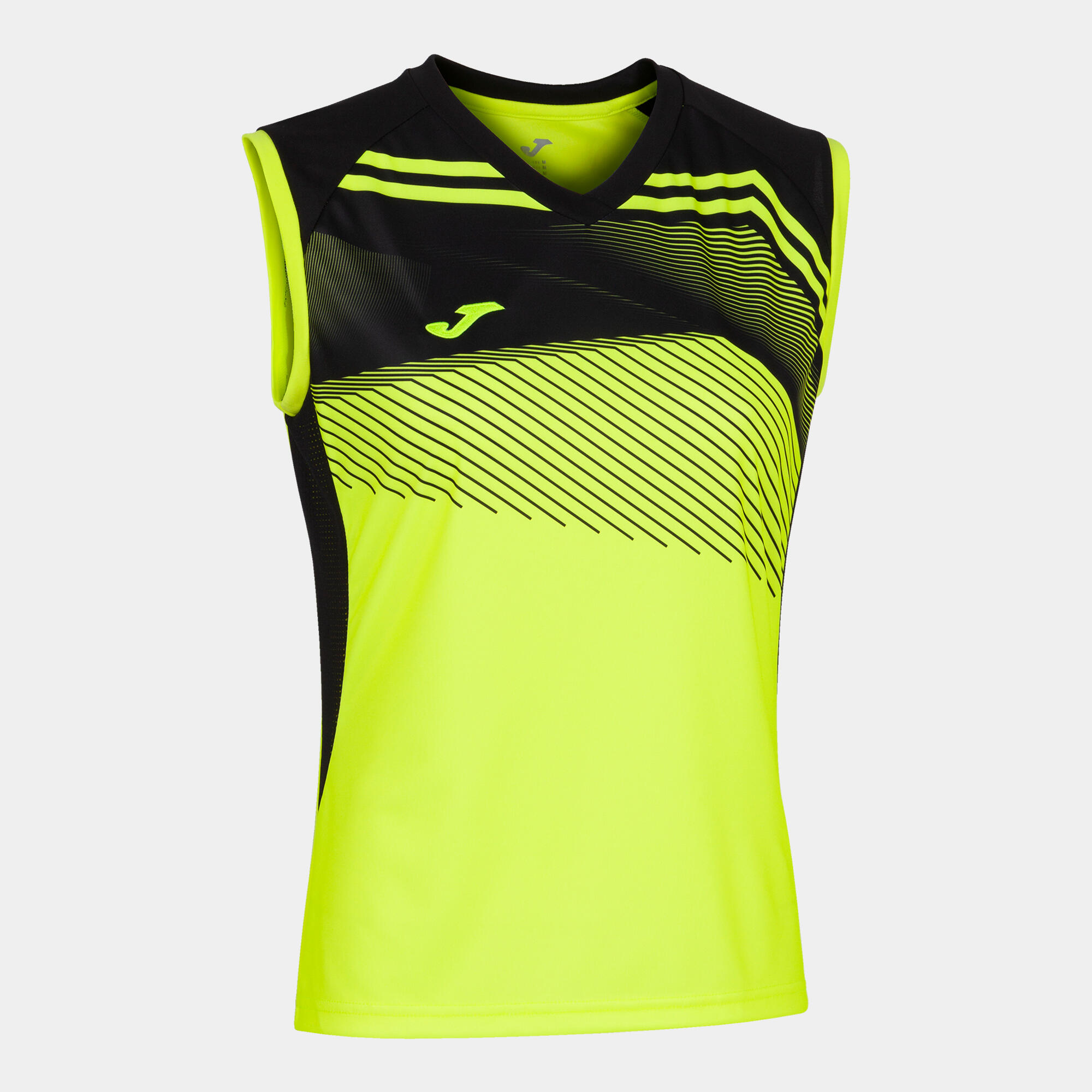 amarillo neón fluorescente / negro / negro