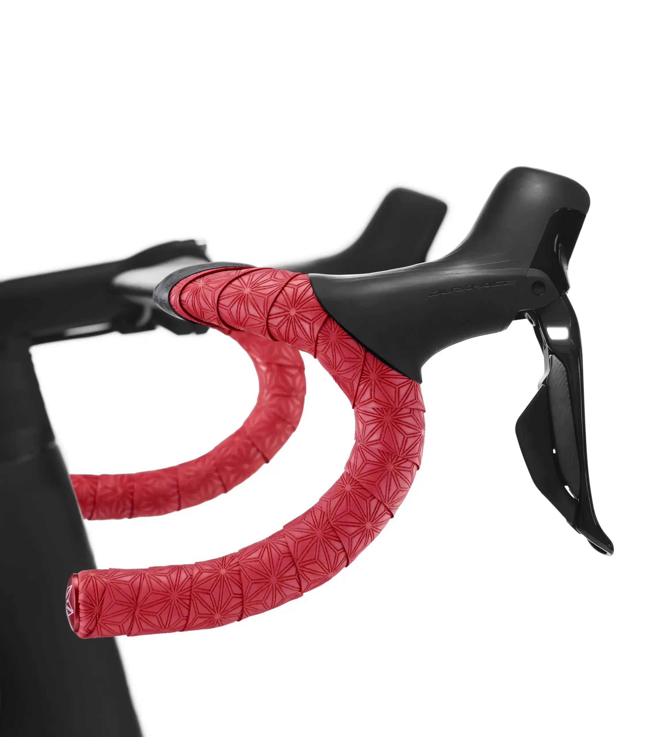 Supacaz SSK - Crimson Red Gravel-Cinta de manillar para bicicleta de carretera 2/8