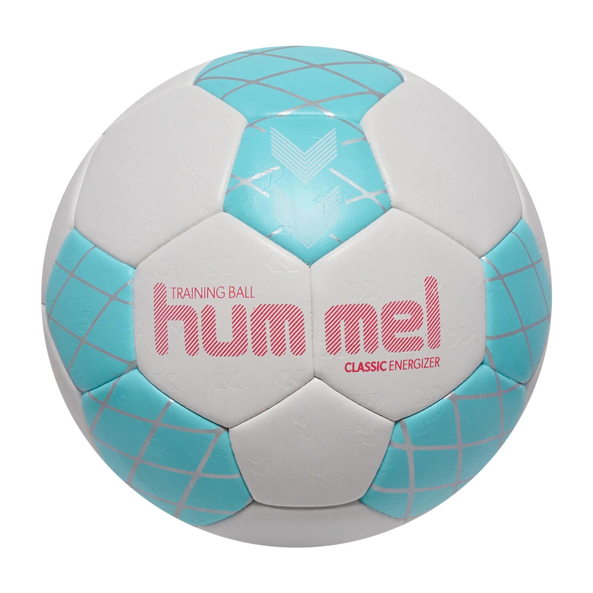Ballon de handball Hummel Classic Energizer off /light /marine taille 1 5/5