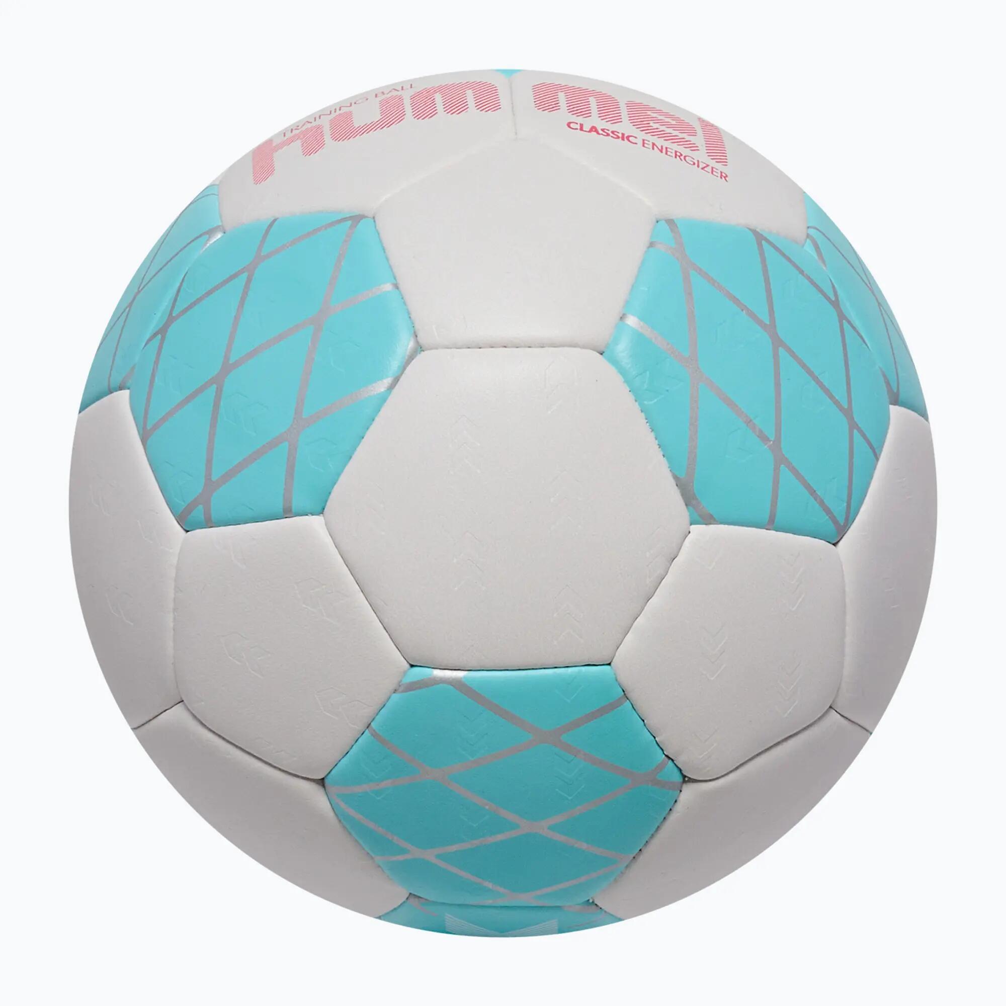 Ballon de handball Hummel Classic Energizer off /light /marine taille 1 3/5