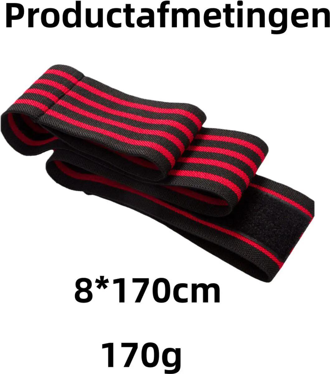 1 paire - Kniebraces - Lange Fitness Kniebanden - Elastische Sport Banden voor S 4/4