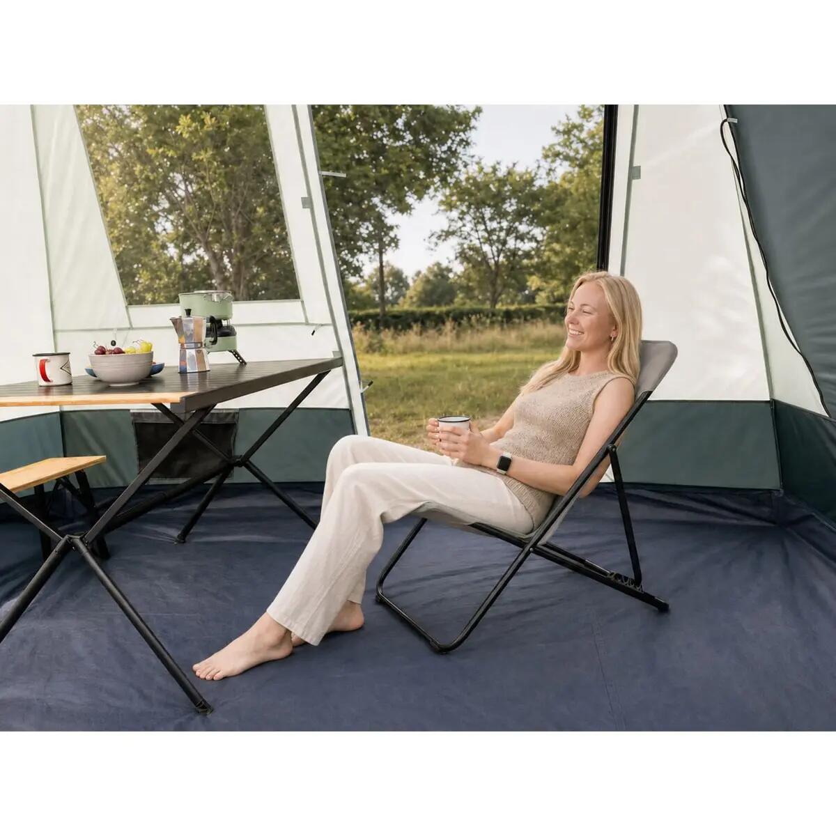 Chaise de camping Solmo - Pliable - Dossier réglable - Max 120 kg 2/15