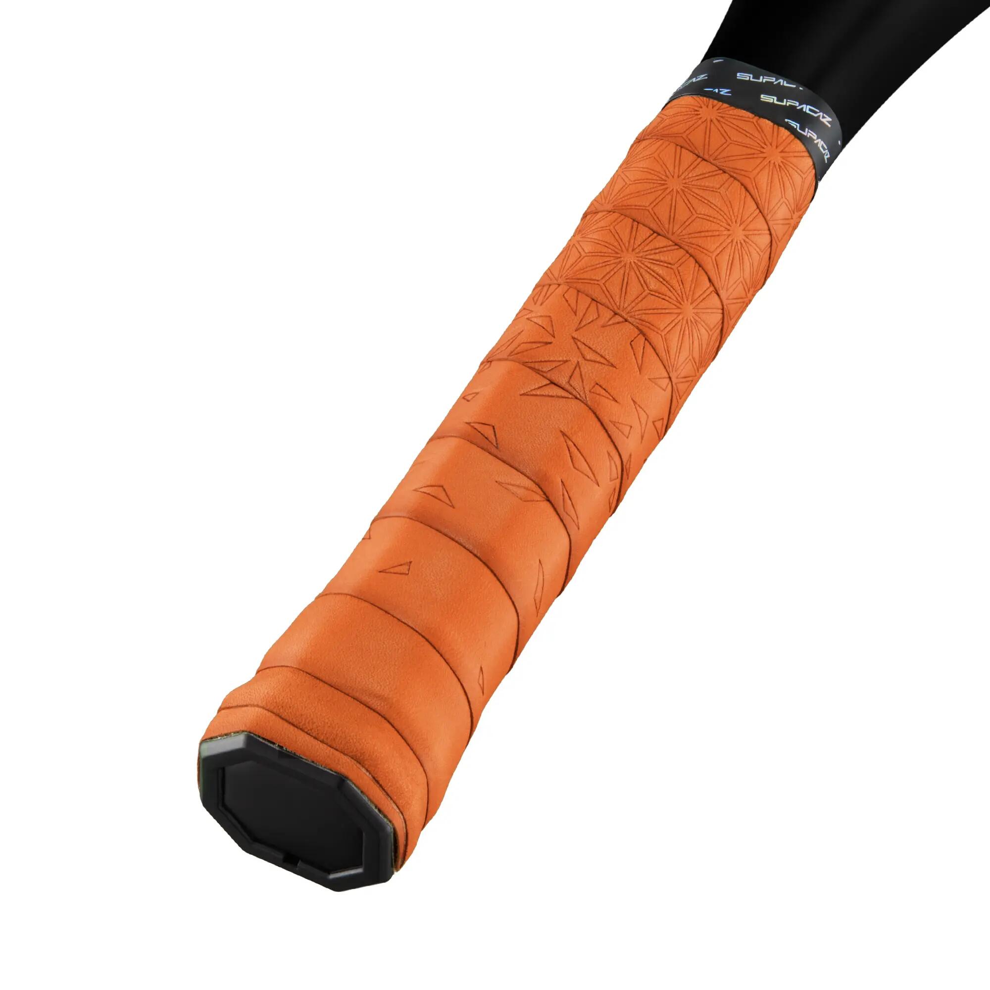 Supacaz Pure Leather Tan Grip de substituição para raquete de ténis-Grip Tape 2/5