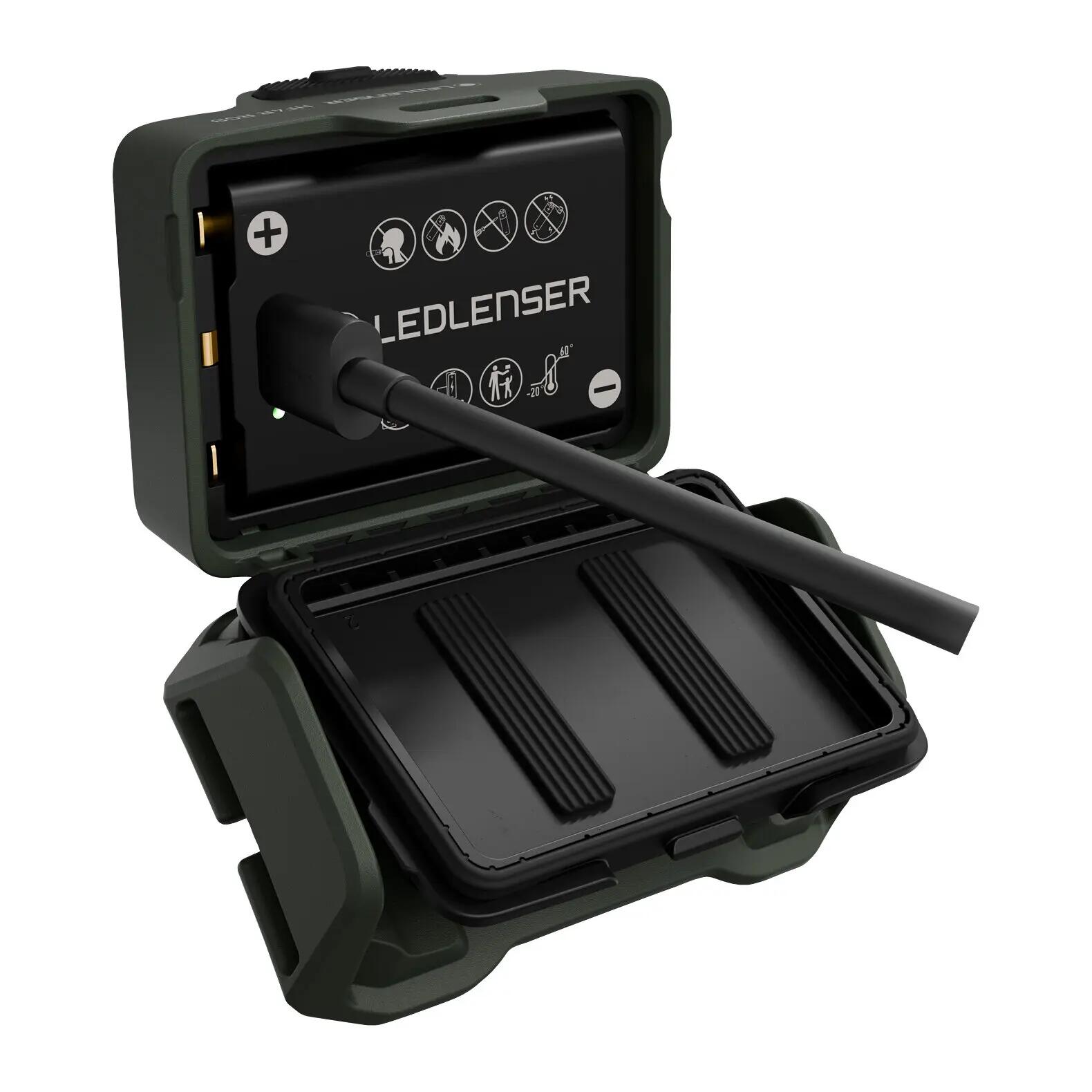 Lampe frontale rechargeable LED, 650lm, 130m, IP67, Camo, HF4R RGB 3/7