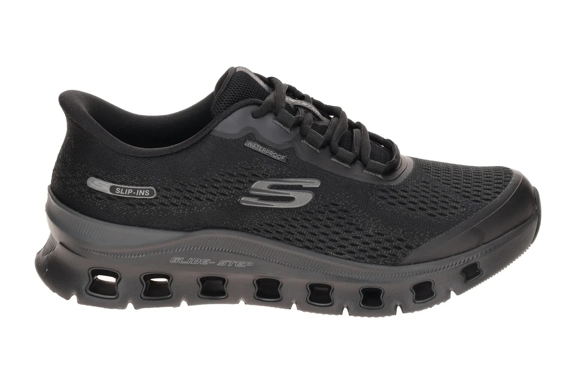 Skechers Glide Step Pro Schuhe schwarz SLIP-INS Waterproof 233135 2/7