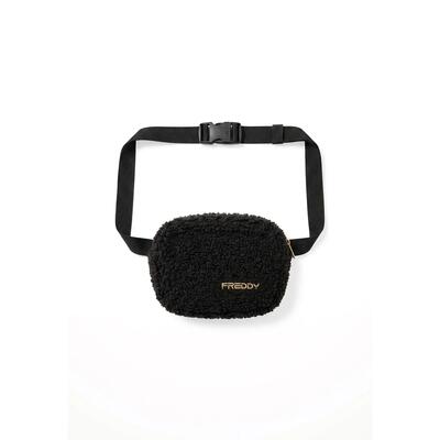 Borsa a Tracolla in Pelliccia Sherpa da Donna