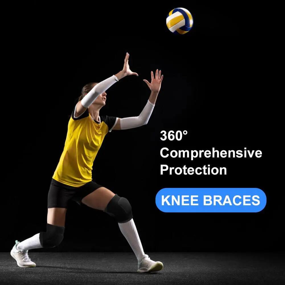 Genouillère de protection - Sangle de genou - Mousse épaisse anti-impact - Genou 6/8