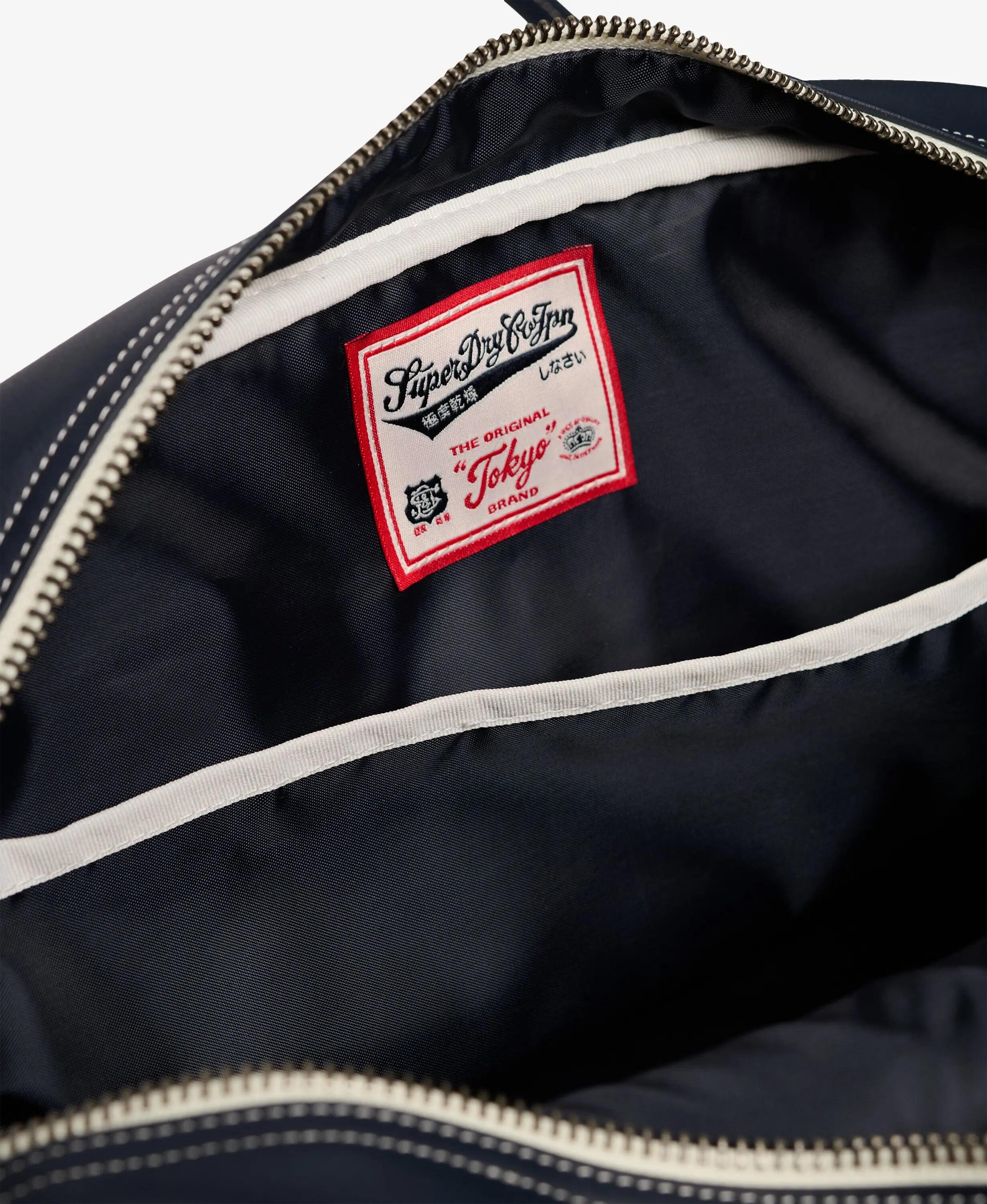 superdry Vintage Bowling Bag in 100% polyester – ECLIPSE NAVY 5/7