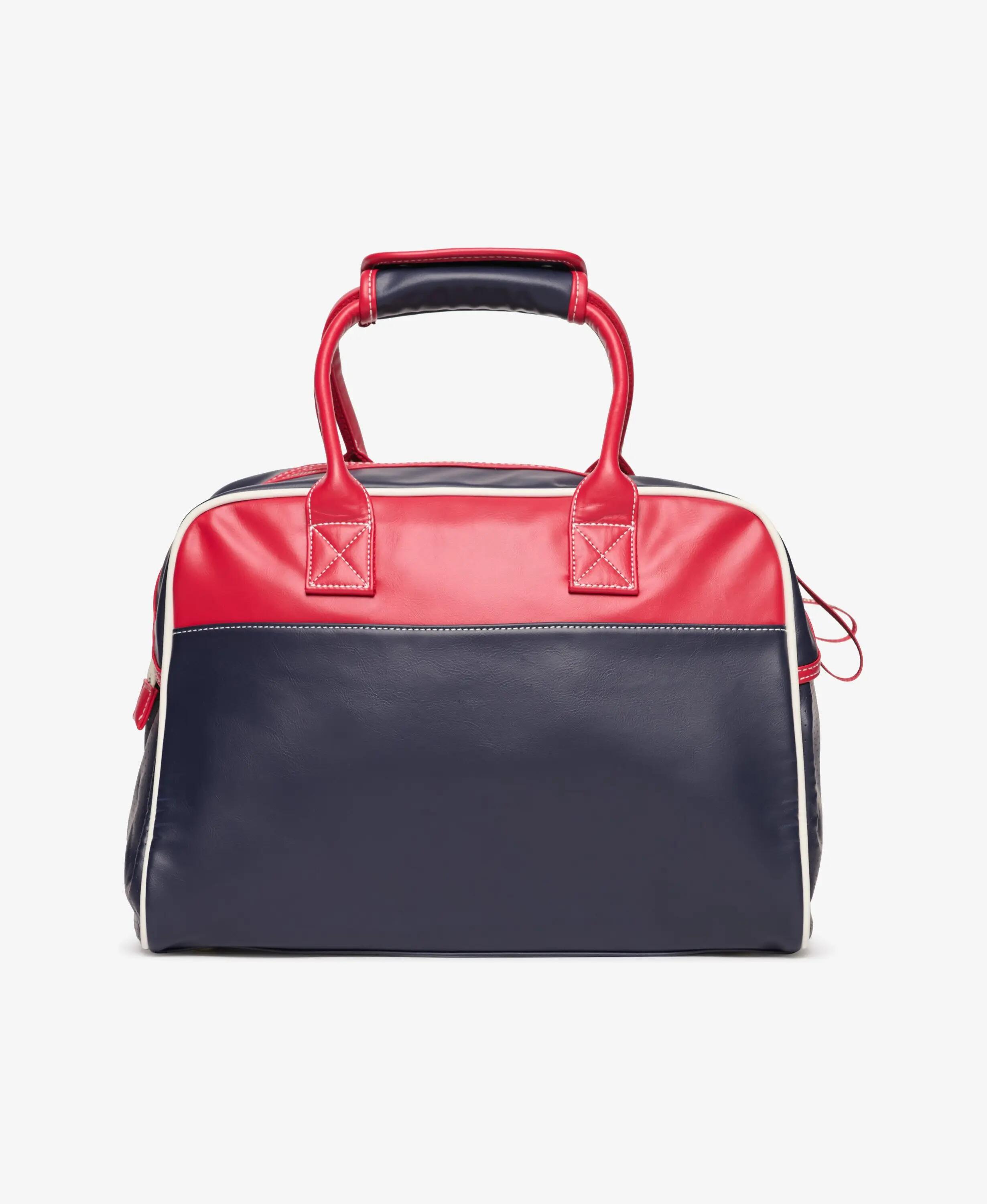 superdry Heritage Retro borsa da palestra in poliestere – BLUE/RED 3/6