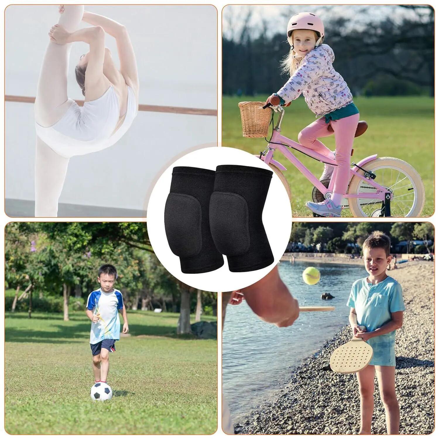Genouillère de protection - Sangle de genou - Mousse épaisse anti-impact - Genou 2/8