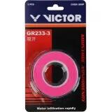 victor GR233-3 Overgrip en polyester pour raquette – 4994Z Deep Pink (Z) 3/3