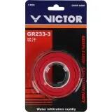 victor GR233-3 Overgrip en polyester – 4999D Red (D) 3/3