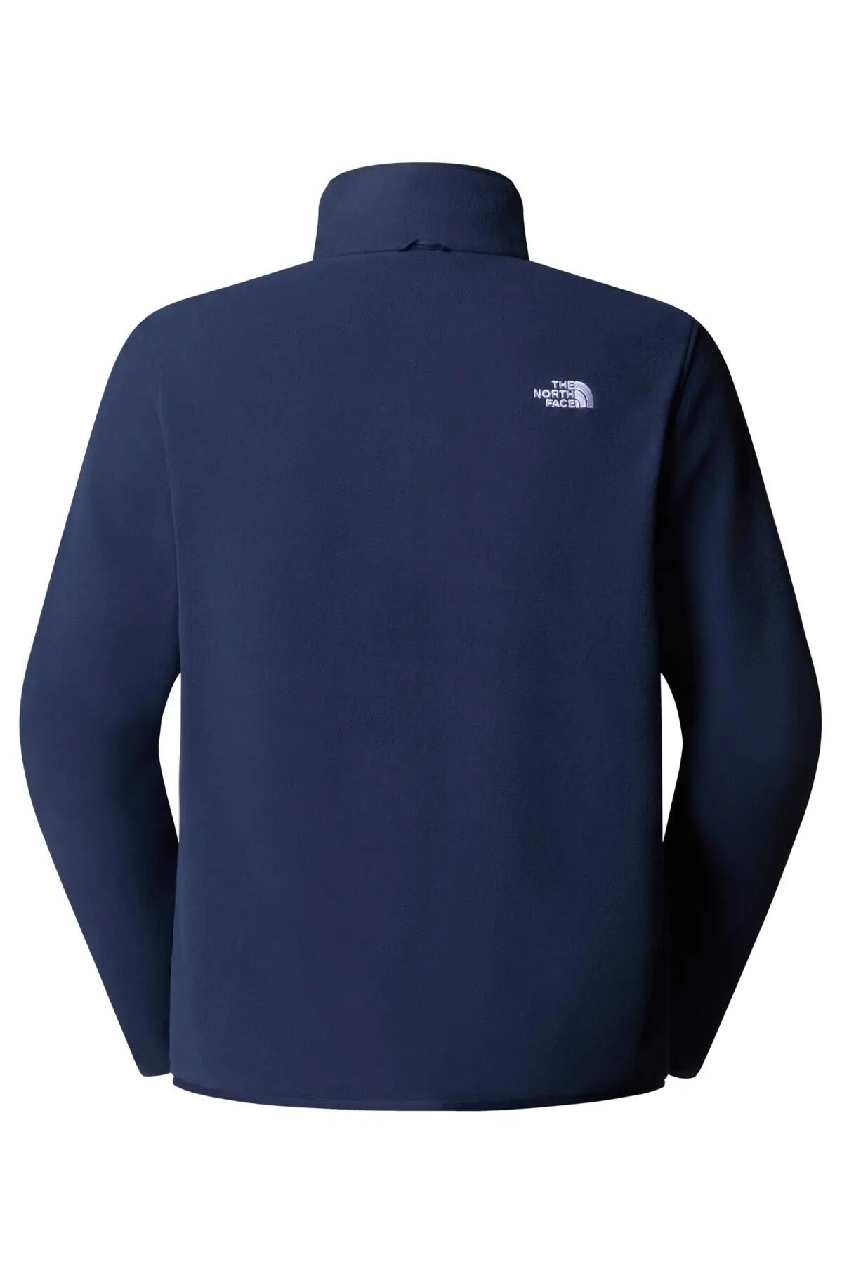 Giacca The North Face Modello M Glacier Flc Jkt Colore Blu 5/5