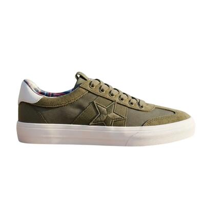 Lumberjack stella khaki dames sneakers lichtgewicht