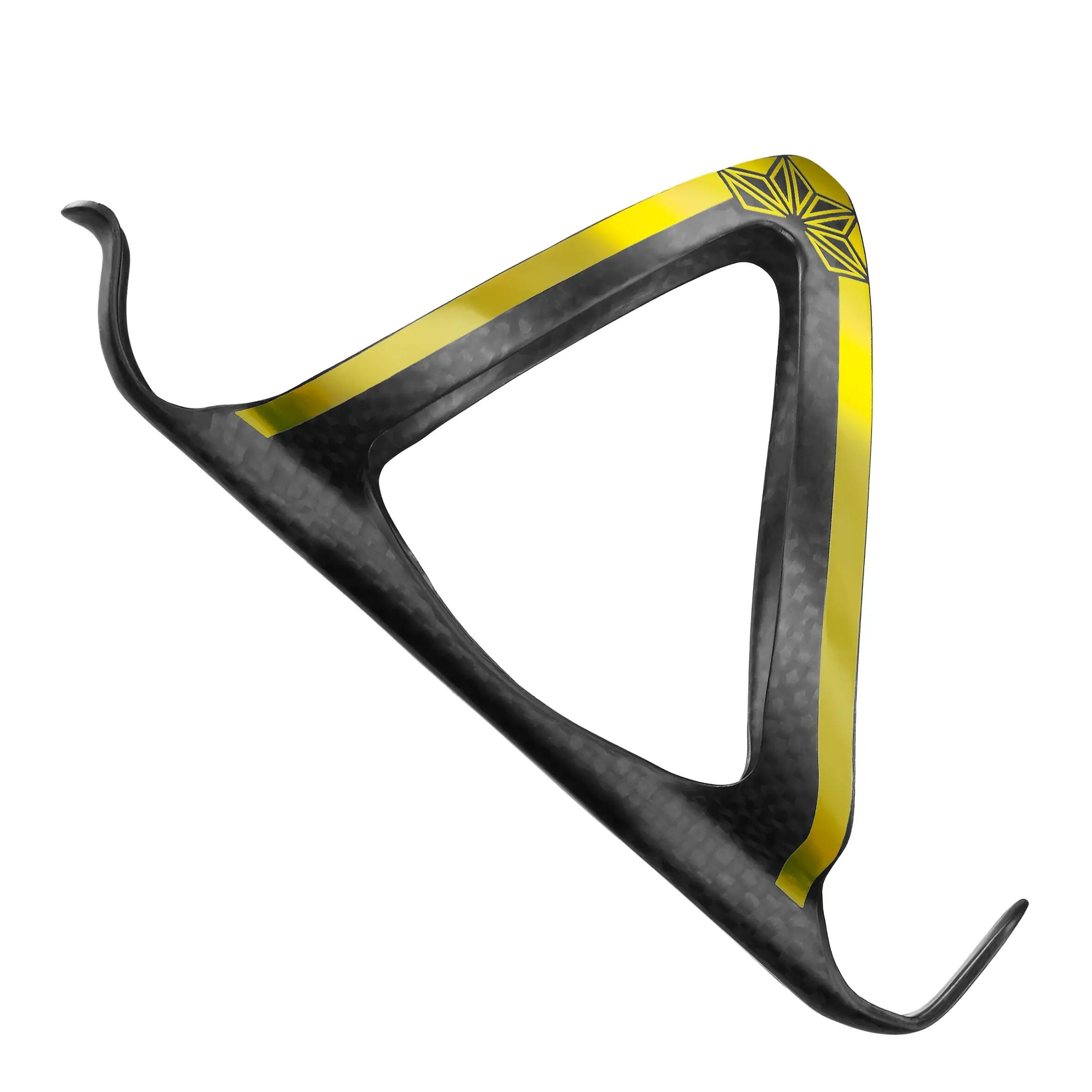 Supacaz Fly Cage Carbon Gold-Portaborraccia per bicicletta 2/5