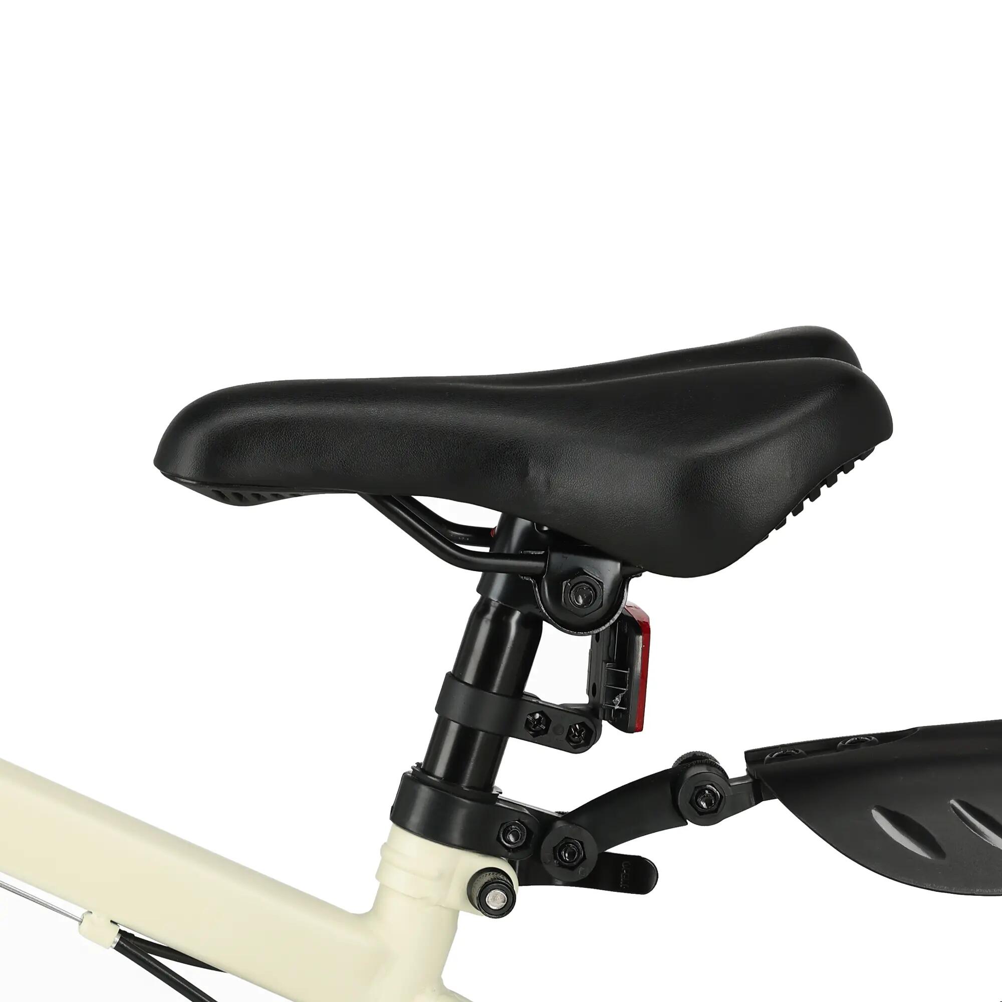 Deryan VTT Enfant 20 Pouces - Réglable - Crème 5/8