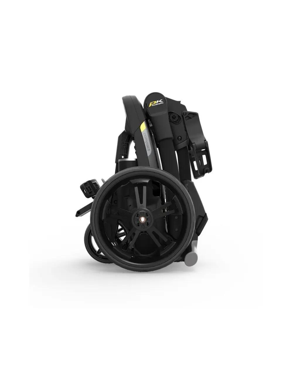 PowaKaddy CT6 Compact Black Elektrische Golftrolley met Lithiumbatterij 8/9