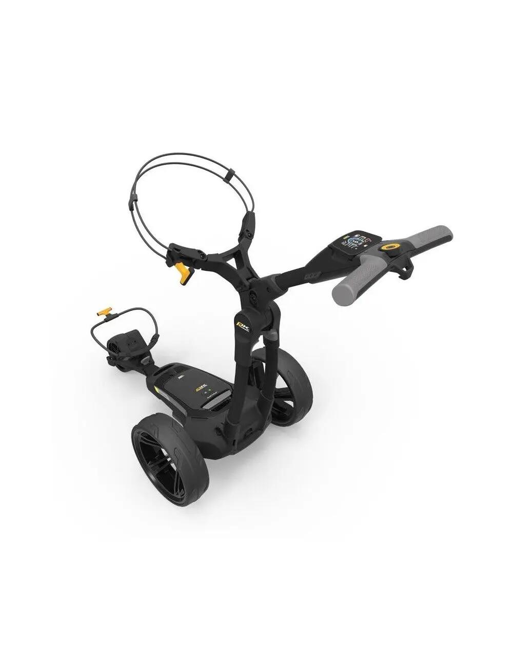 PowaKaddy CT6 Compact Black Elektrische Golftrolley met Lithiumbatterij 3/9
