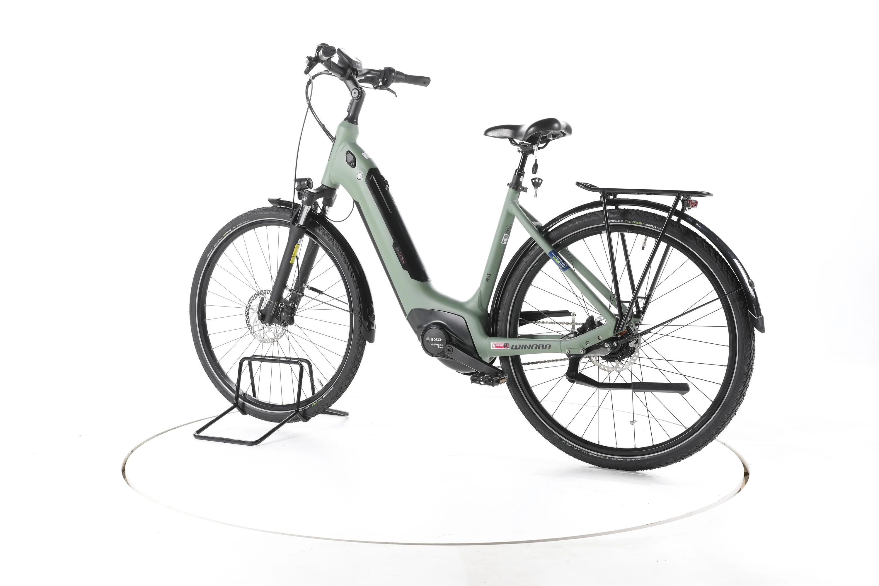 Segunda vida - Winora Tria N8 City E-Bike Cuadro bajo - Muy buen estado 7/7