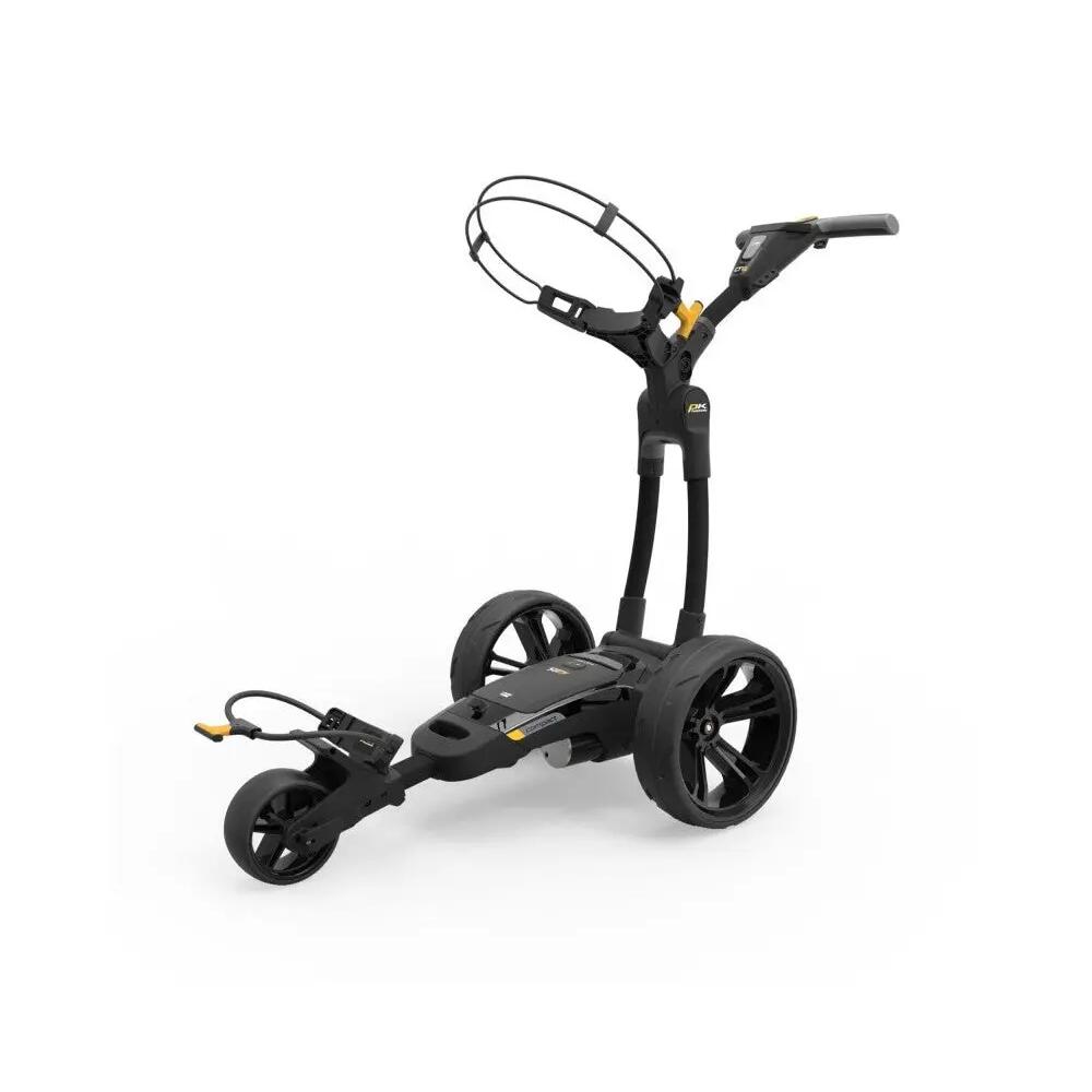 PowaKaddy CT6 Compact Black Lithium Electric Golf Trolley