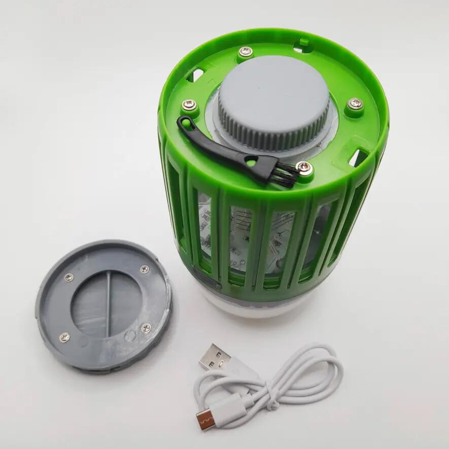 Lampe LED anti-moustiques rechargeable CZ avec fonction UV. 2/2